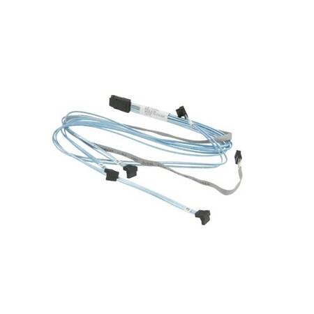 Supermicro IPASS to 4x SATA 50/50/60/70cm Right Angle Cable w/ SB CBL-0288L